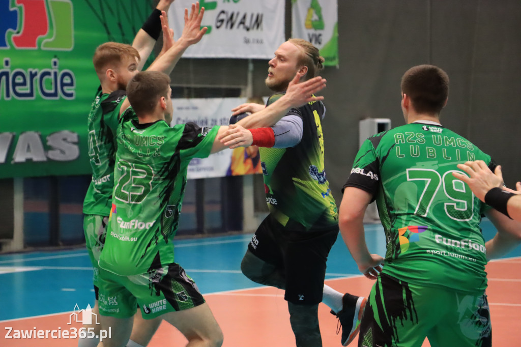 Wygrywamy: KS Viret CMC Zawiercie - Luxiona AZS UMCS Lublin 37 - 30!