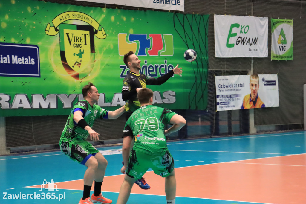 Wygrywamy: KS Viret CMC Zawiercie - Luxiona AZS UMCS Lublin 37 - 30!