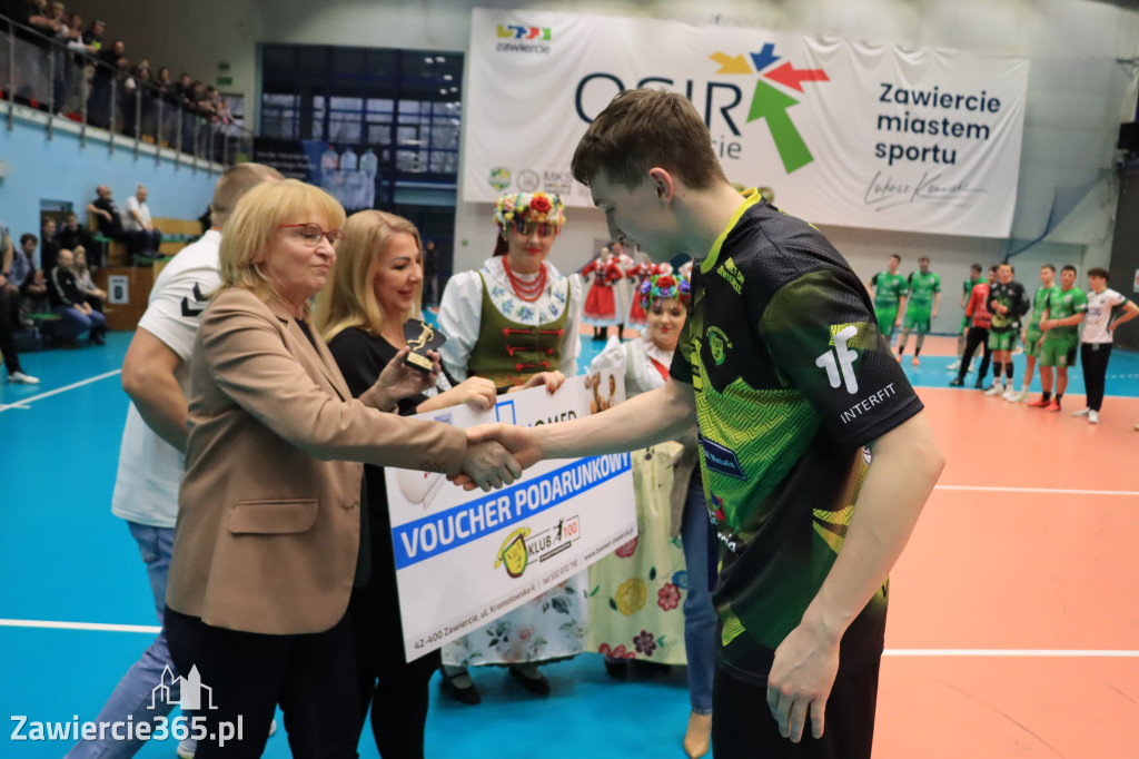 Wygrywamy: KS Viret CMC Zawiercie - Luxiona AZS UMCS Lublin 37 - 30!