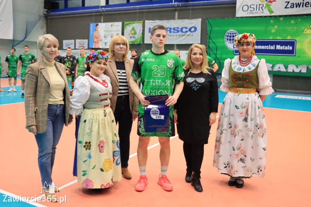 Wygrywamy: KS Viret CMC Zawiercie - Luxiona AZS UMCS Lublin 37 - 30!