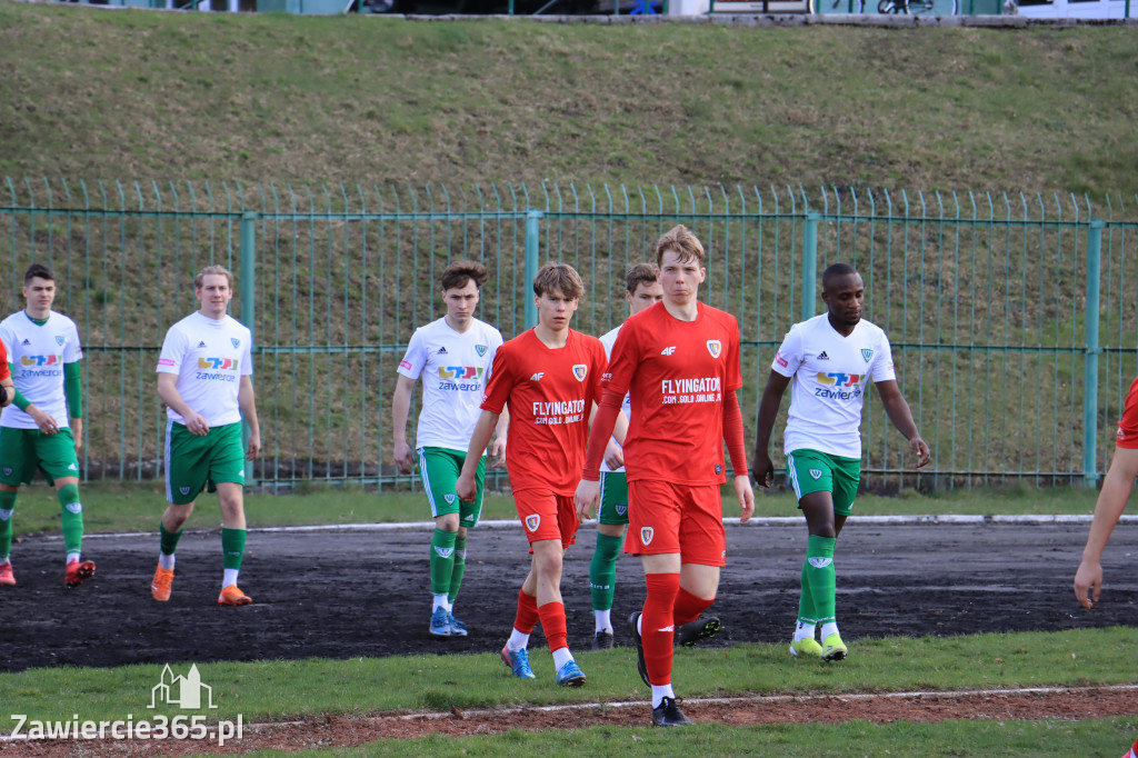KP Warta Zawiercie przegrywa z Piastem II Gliwice 0:7