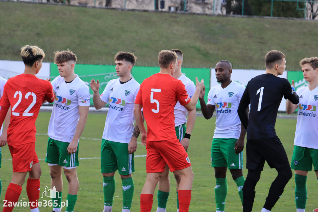 KP Warta Zawiercie przegrywa z Piastem II Gliwice 0:7