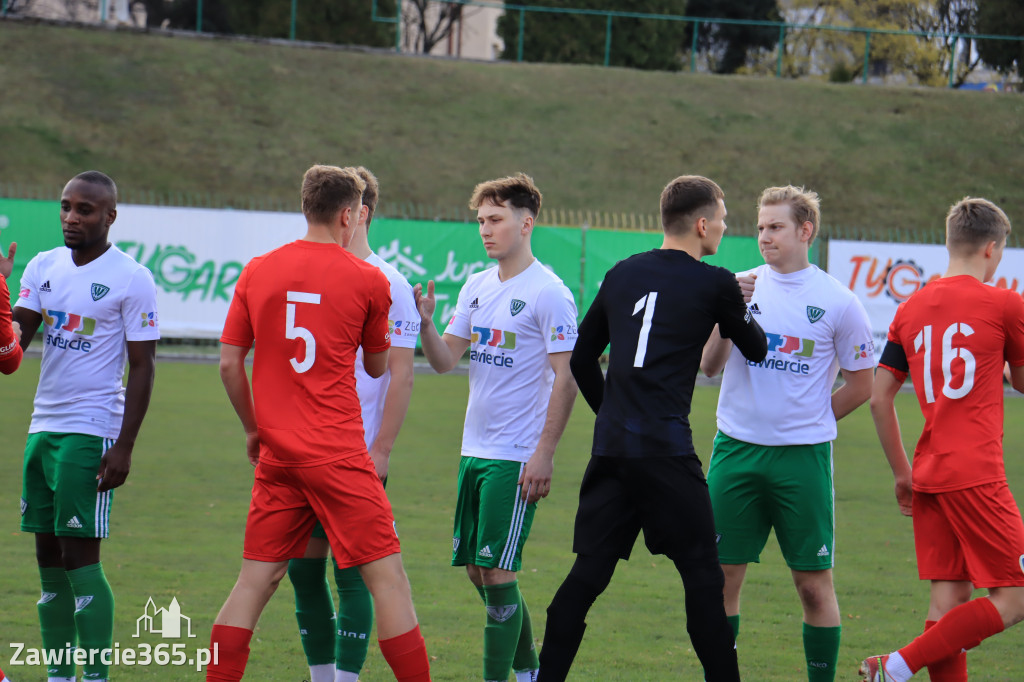 KP Warta Zawiercie przegrywa z Piastem II Gliwice 0:7