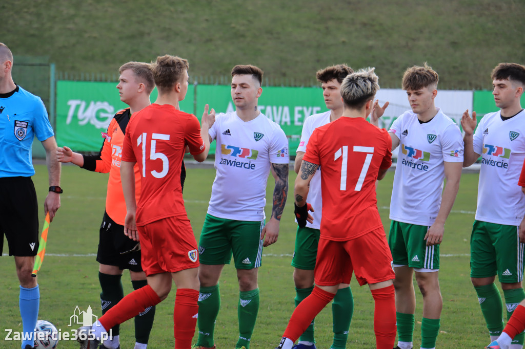 KP Warta Zawiercie przegrywa z Piastem II Gliwice 0:7