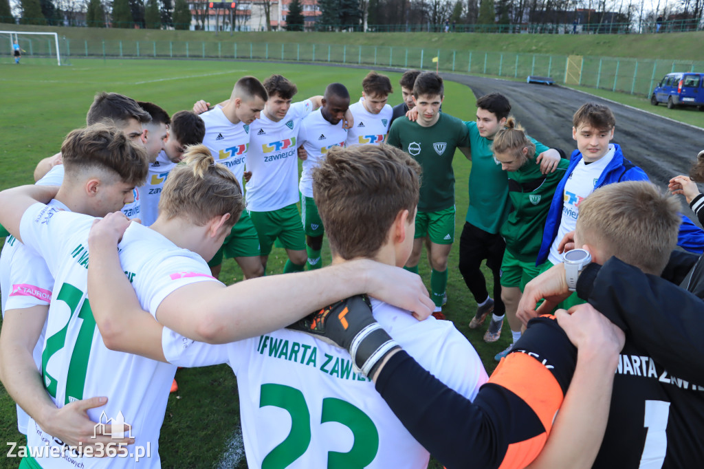 KP Warta Zawiercie przegrywa z Piastem II Gliwice 0:7