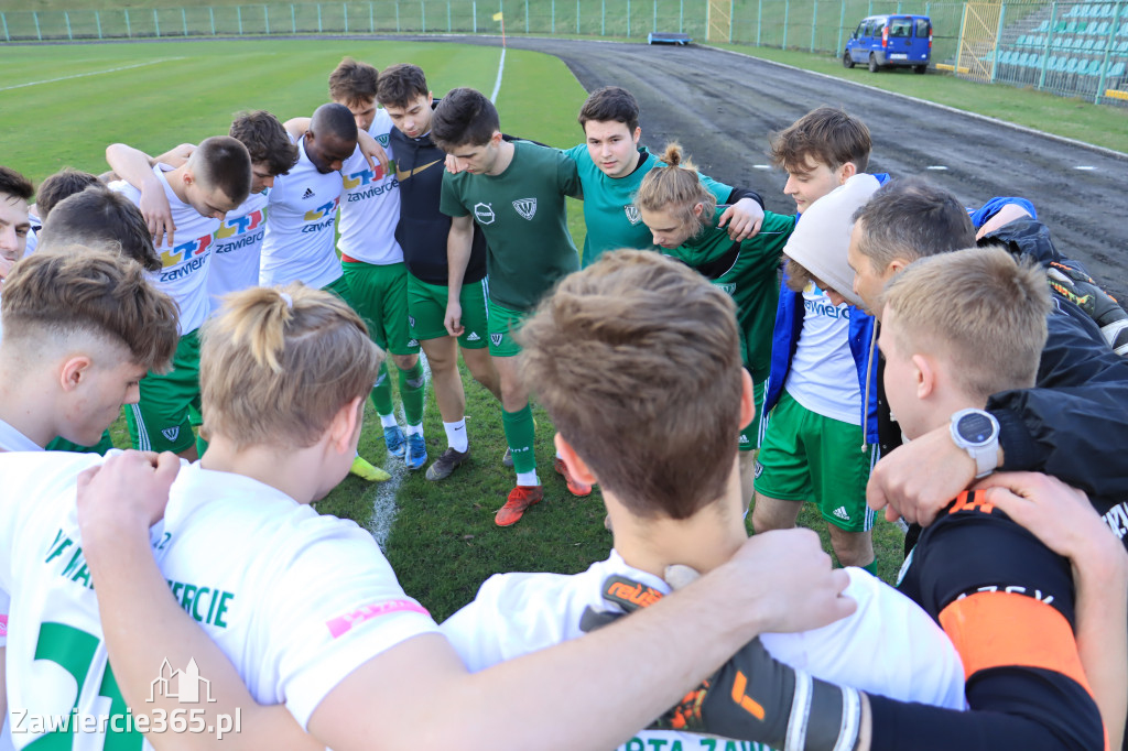 KP Warta Zawiercie przegrywa z Piastem II Gliwice 0:7
