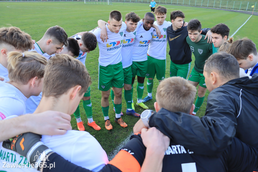 KP Warta Zawiercie przegrywa z Piastem II Gliwice 0:7