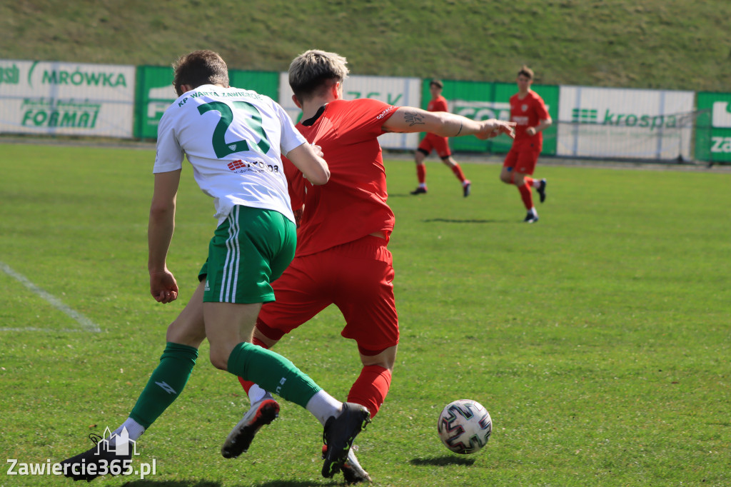KP Warta Zawiercie przegrywa z Piastem II Gliwice 0:7