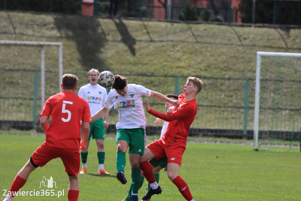 KP Warta Zawiercie przegrywa z Piastem II Gliwice 0:7
