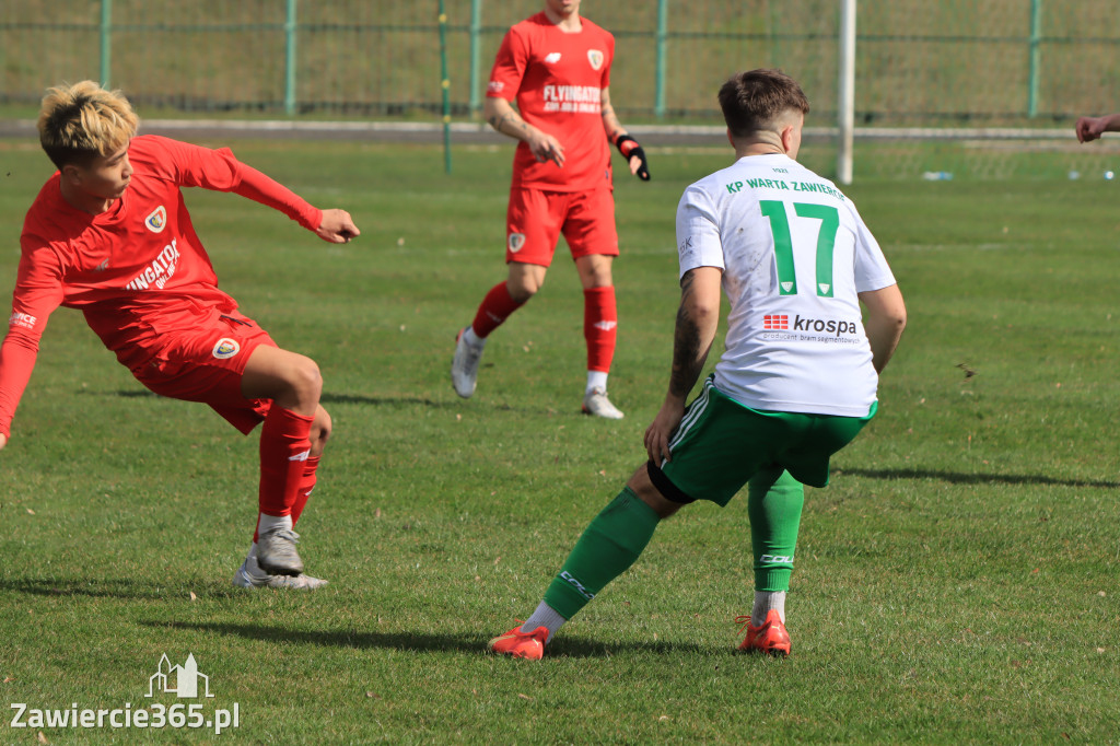 KP Warta Zawiercie przegrywa z Piastem II Gliwice 0:7