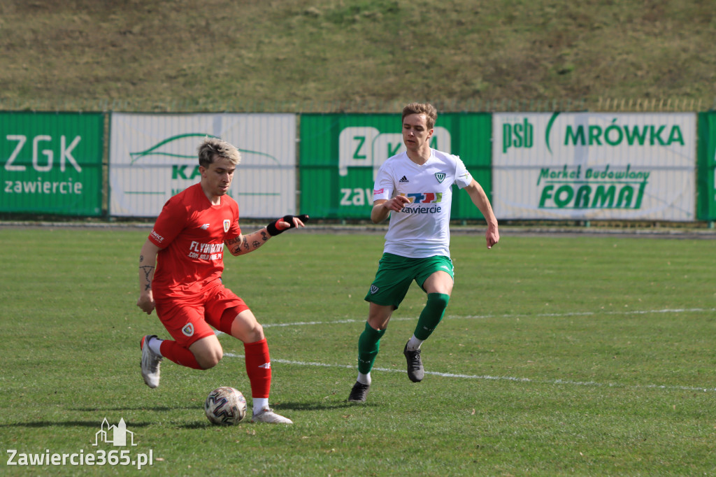 KP Warta Zawiercie przegrywa z Piastem II Gliwice 0:7