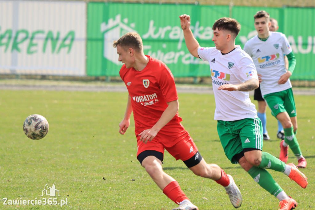 KP Warta Zawiercie przegrywa z Piastem II Gliwice 0:7