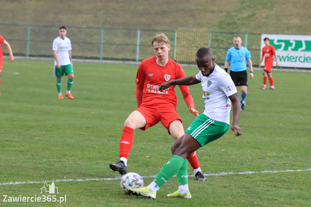 KP Warta Zawiercie przegrywa z Piastem II Gliwice 0:7
