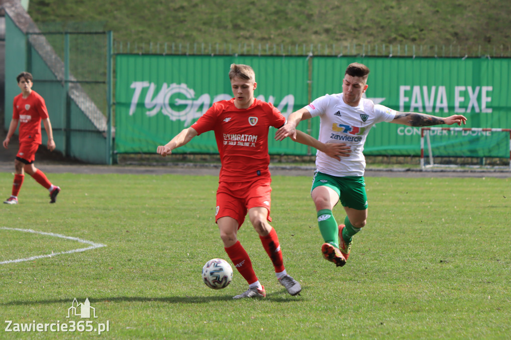 KP Warta Zawiercie przegrywa z Piastem II Gliwice 0:7