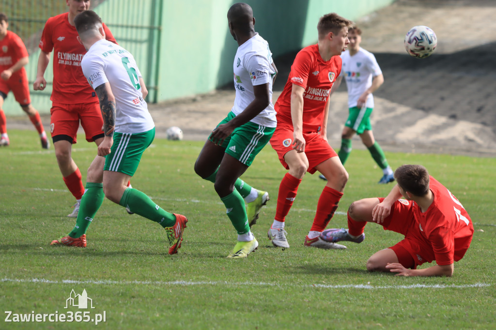 KP Warta Zawiercie przegrywa z Piastem II Gliwice 0:7