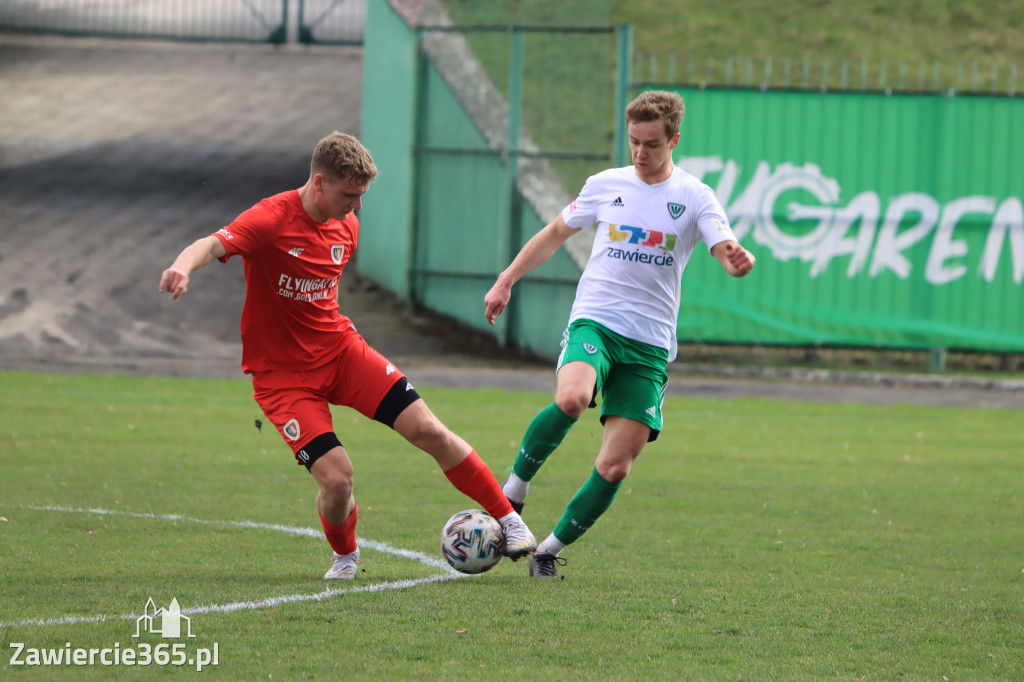 KP Warta Zawiercie przegrywa z Piastem II Gliwice 0:7