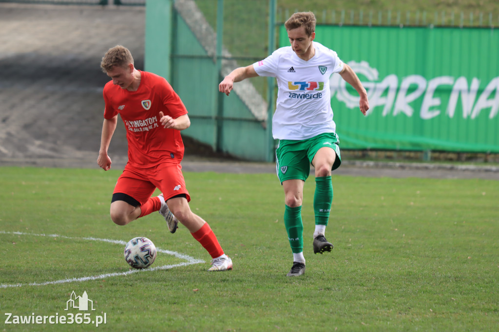 KP Warta Zawiercie przegrywa z Piastem II Gliwice 0:7
