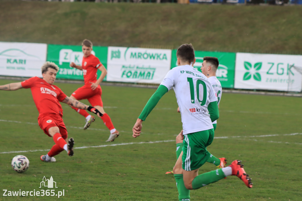 KP Warta Zawiercie przegrywa z Piastem II Gliwice 0:7
