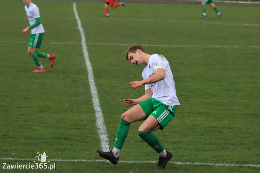KP Warta Zawiercie przegrywa z Piastem II Gliwice 0:7