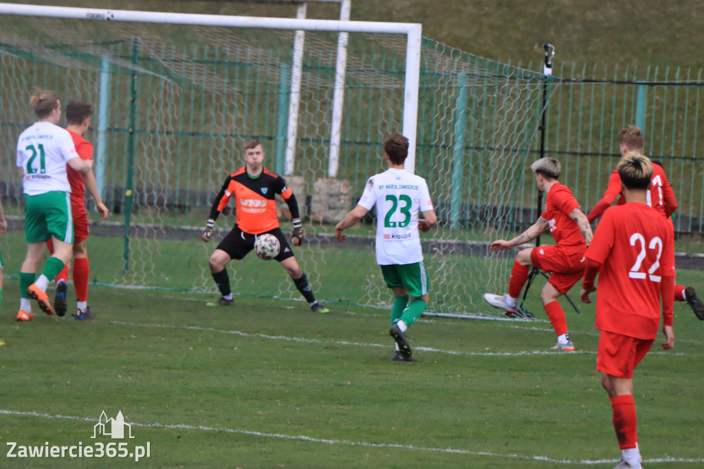 KP Warta Zawiercie przegrywa z Piastem II Gliwice 0:7