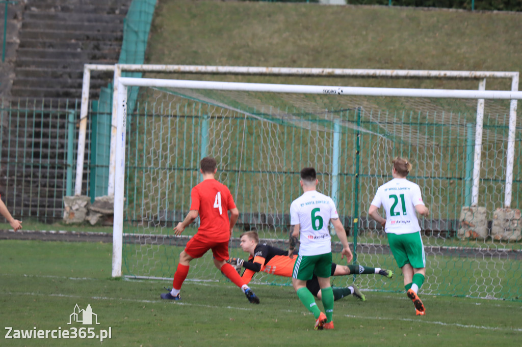 KP Warta Zawiercie przegrywa z Piastem II Gliwice 0:7