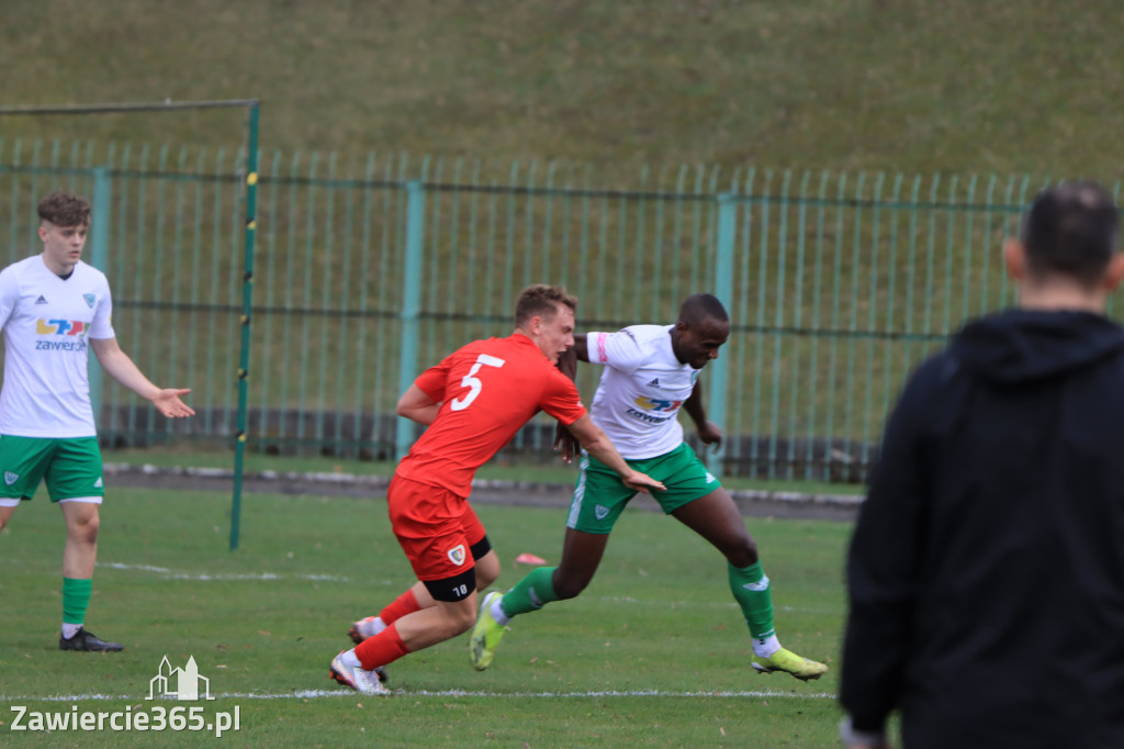 KP Warta Zawiercie przegrywa z Piastem II Gliwice 0:7