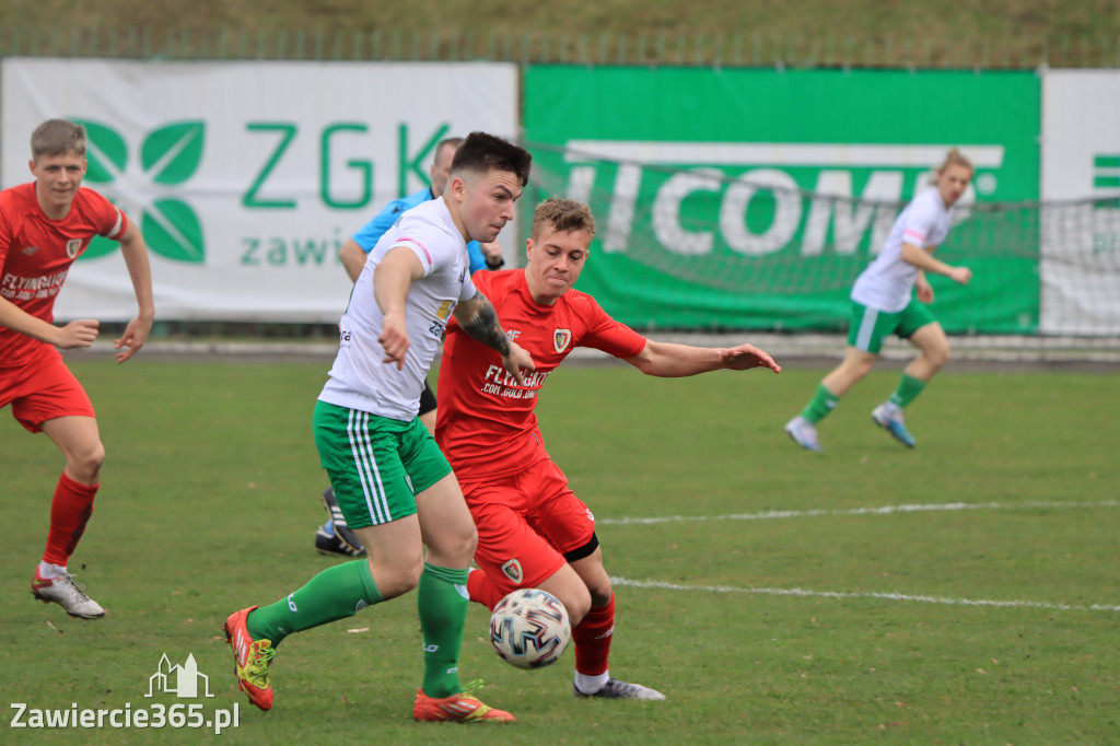 KP Warta Zawiercie przegrywa z Piastem II Gliwice 0:7