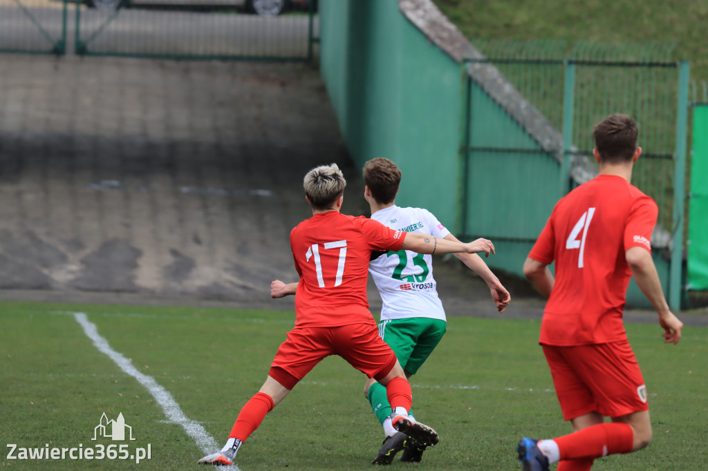 KP Warta Zawiercie przegrywa z Piastem II Gliwice 0:7