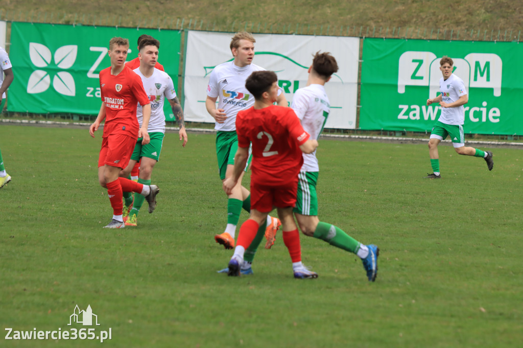 KP Warta Zawiercie przegrywa z Piastem II Gliwice 0:7