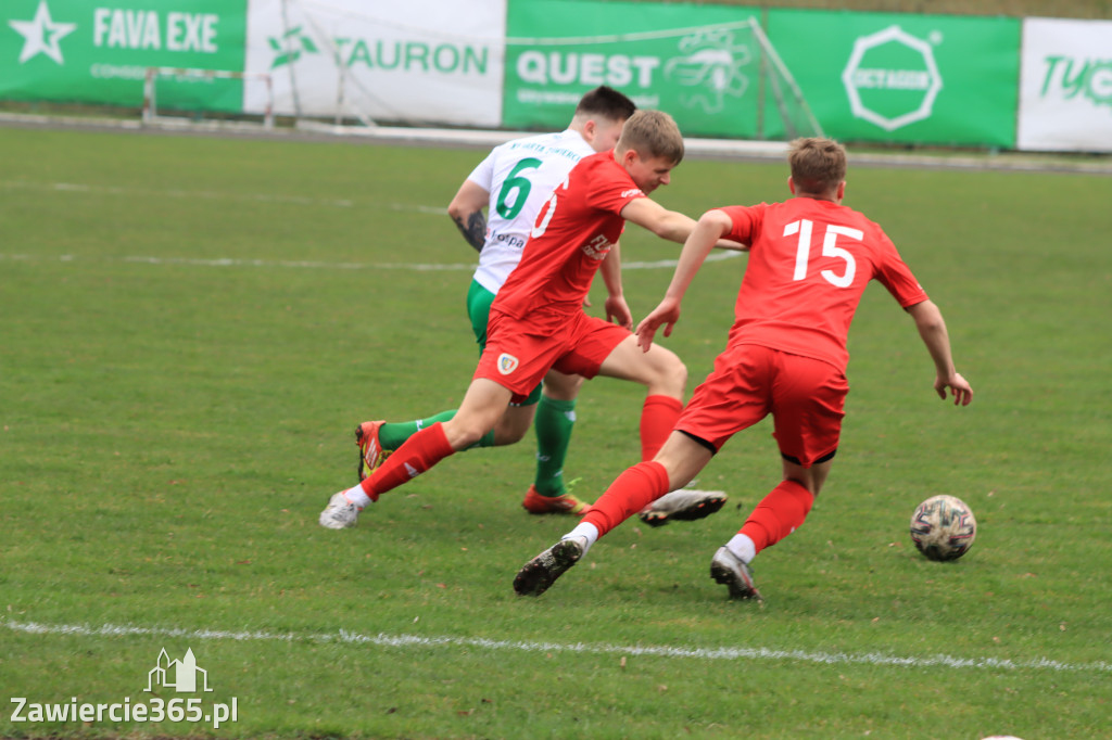 KP Warta Zawiercie przegrywa z Piastem II Gliwice 0:7