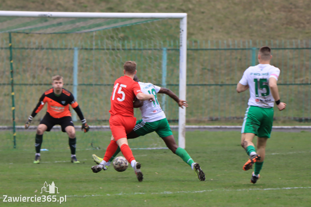 KP Warta Zawiercie przegrywa z Piastem II Gliwice 0:7