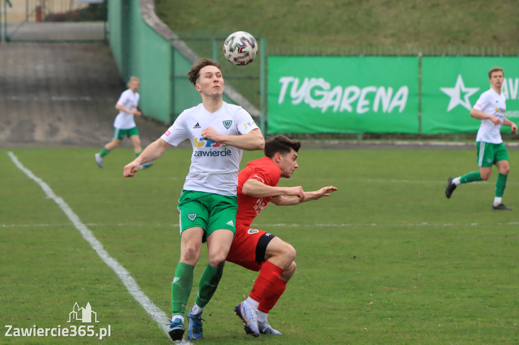 KP Warta Zawiercie przegrywa z Piastem II Gliwice 0:7