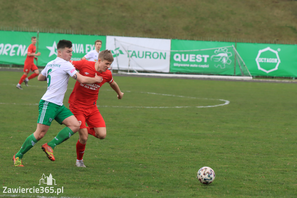 KP Warta Zawiercie przegrywa z Piastem II Gliwice 0:7