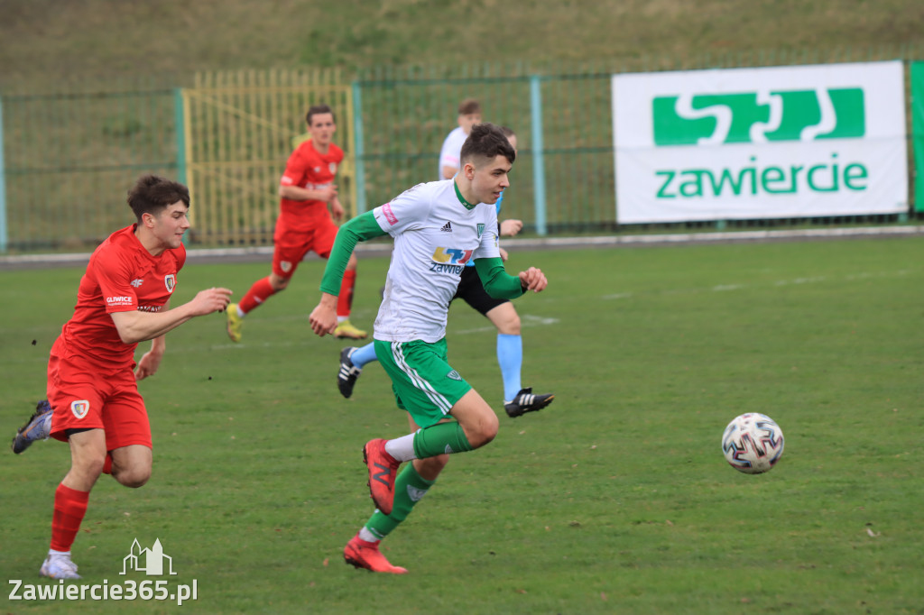 KP Warta Zawiercie przegrywa z Piastem II Gliwice 0:7