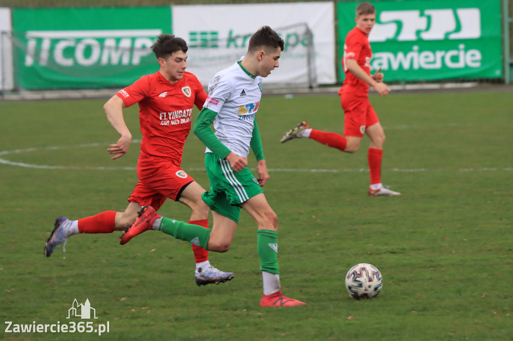 KP Warta Zawiercie przegrywa z Piastem II Gliwice 0:7