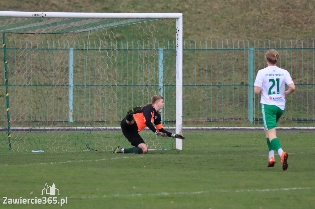 KP Warta Zawiercie przegrywa z Piastem II Gliwice 0:7