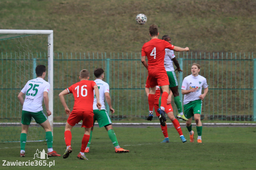KP Warta Zawiercie przegrywa z Piastem II Gliwice 0:7