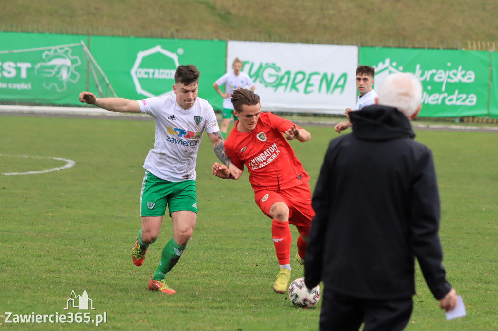KP Warta Zawiercie przegrywa z Piastem II Gliwice 0:7