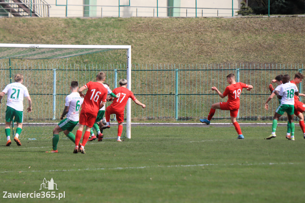 KP Warta Zawiercie przegrywa z Piastem II Gliwice 0:7