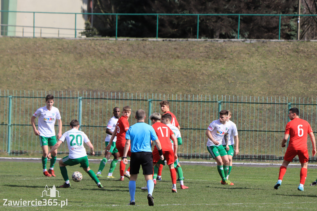KP Warta Zawiercie przegrywa z Piastem II Gliwice 0:7