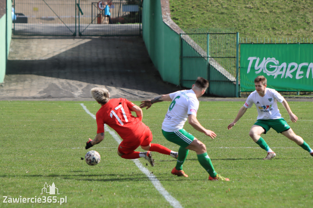 KP Warta Zawiercie przegrywa z Piastem II Gliwice 0:7