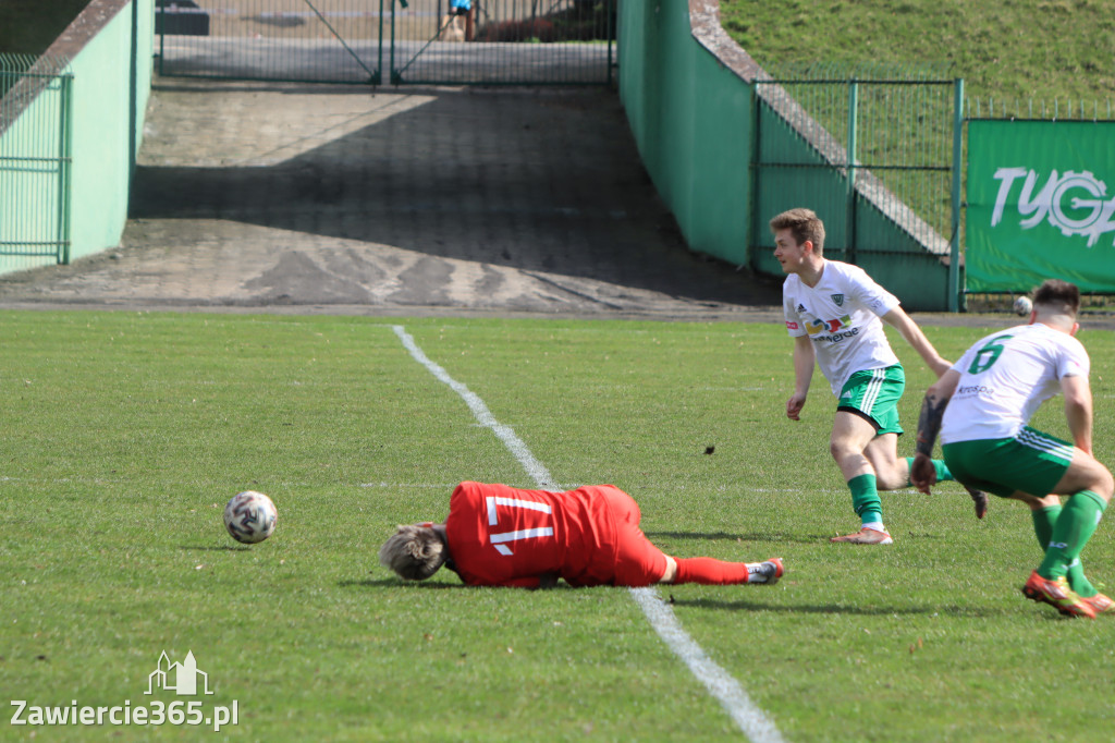 KP Warta Zawiercie przegrywa z Piastem II Gliwice 0:7