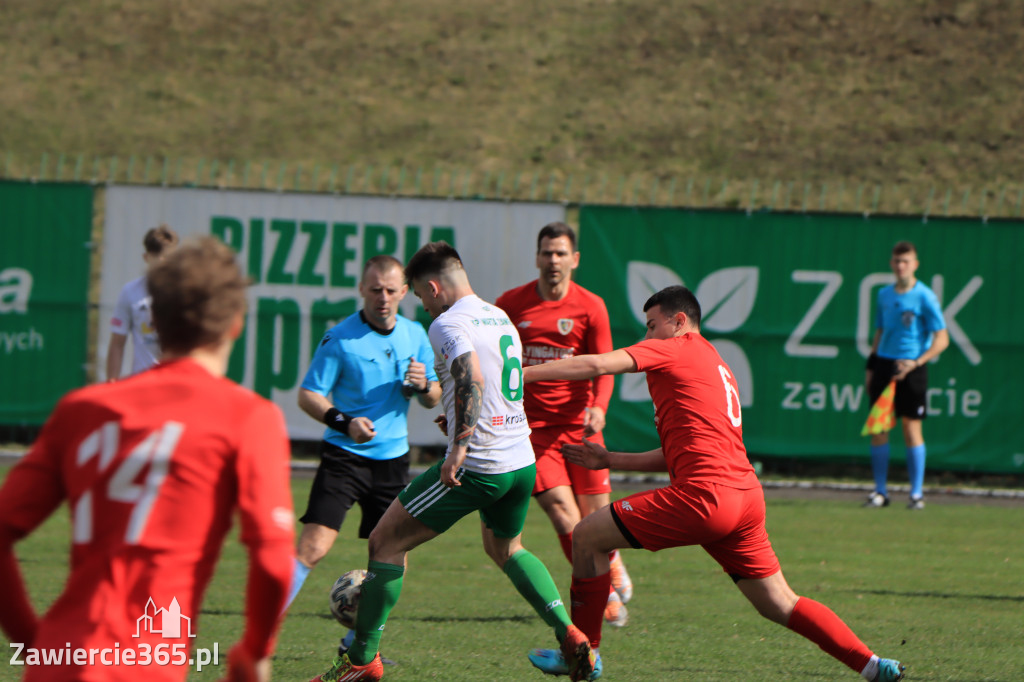 KP Warta Zawiercie przegrywa z Piastem II Gliwice 0:7