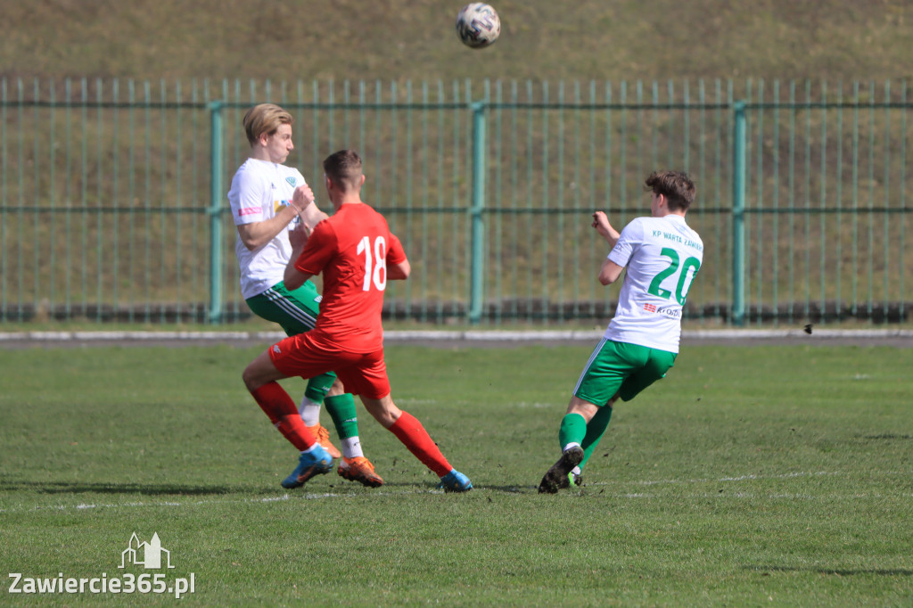 KP Warta Zawiercie przegrywa z Piastem II Gliwice 0:7