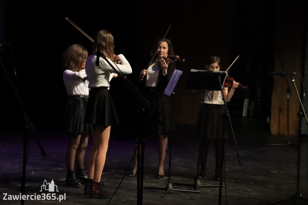Koncert Szkoły Muzycznej w MOK Zawiercie.