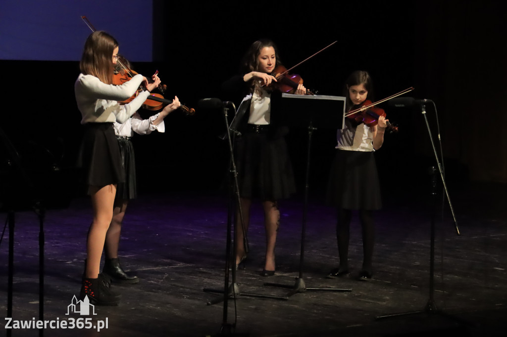 Koncert Szkoły Muzycznej w MOK Zawiercie.