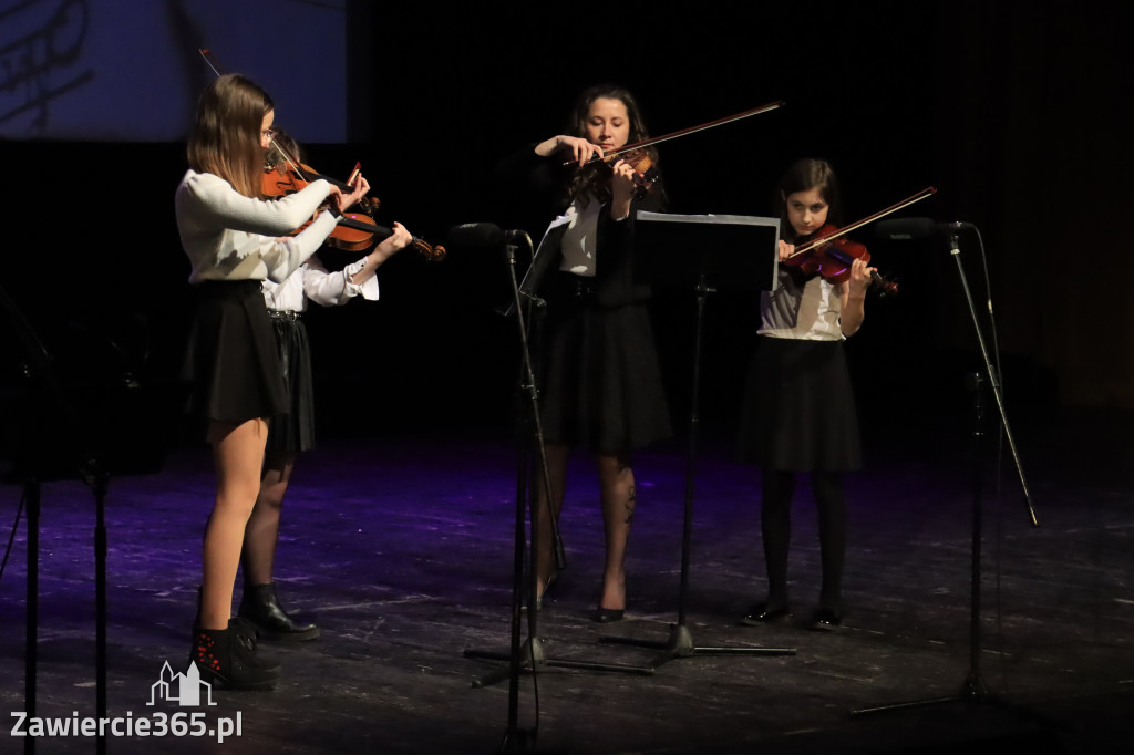 Koncert Szkoły Muzycznej w MOK Zawiercie.