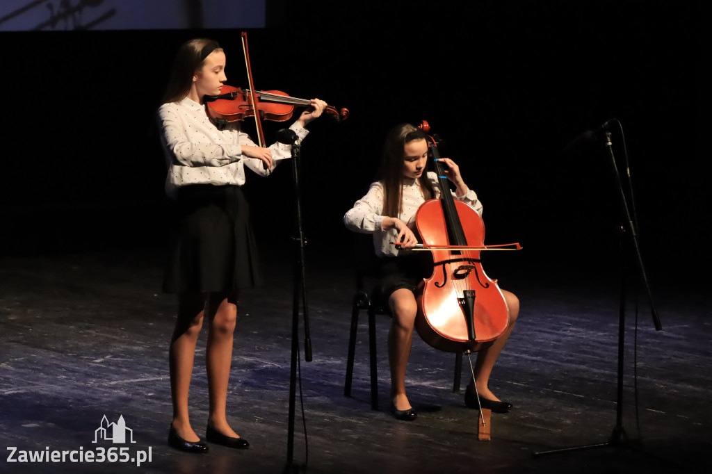 Koncert Szkoły Muzycznej w MOK Zawiercie.