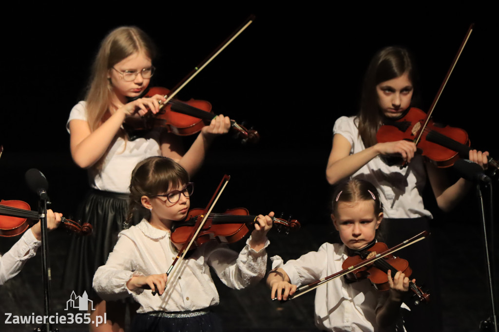Koncert Szkoły Muzycznej w MOK Zawiercie.