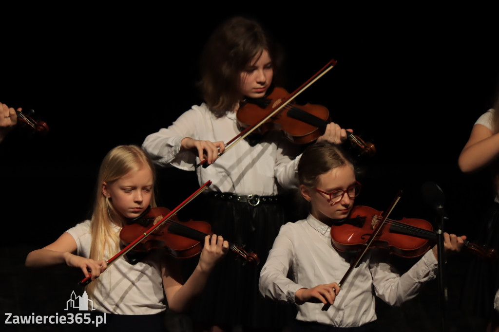Koncert Szkoły Muzycznej w MOK Zawiercie.